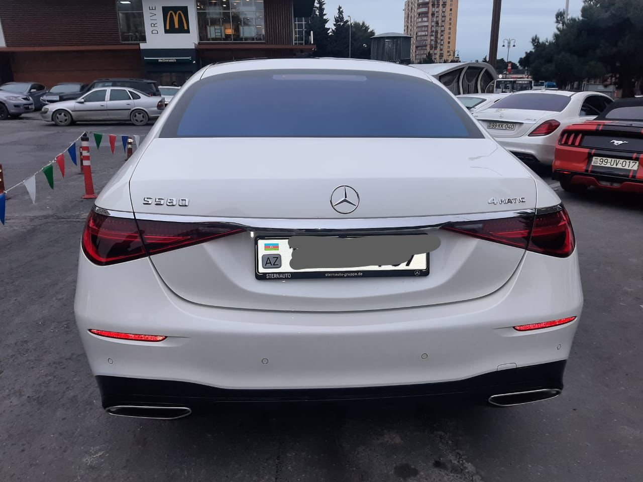 Mercedes S class əlavə şəkil 2